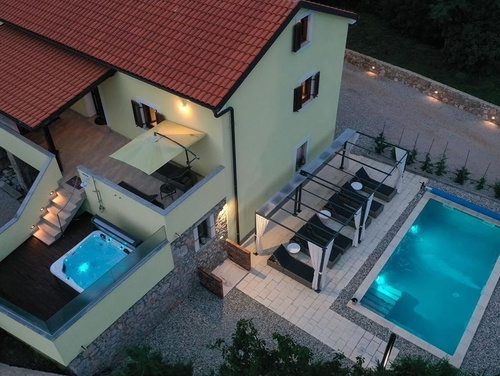 Villa Andrea with pool & whirpool Island Krk