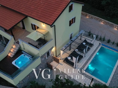 Villa Andrea with pool & whirpool Island Krk