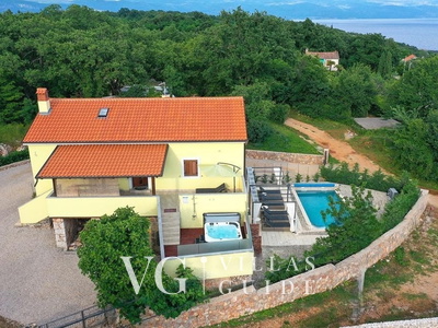 Villa Andrea with pool & whirpool Island Krk