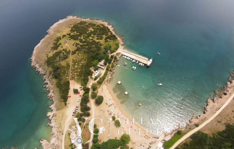 Villa Andrea with pool & whirpool Island Krk Mikrolokacija