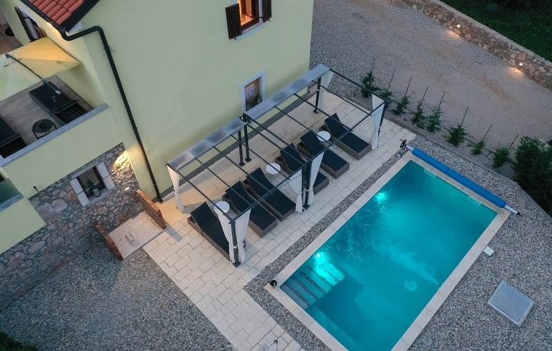 Villa Andrea with pool & whirpool Island Krk