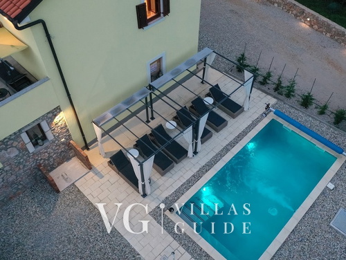 Villa Andrea with pool & whirpool Island Krk