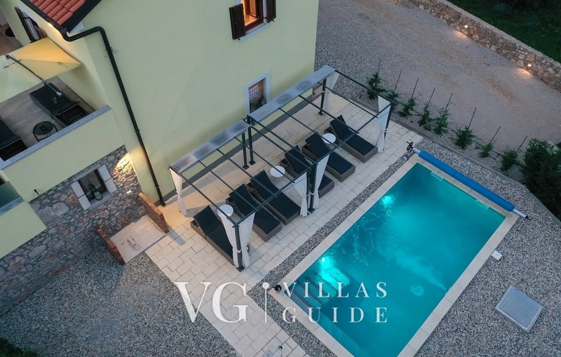 Villa Andrea with pool & whirpool Island Krk