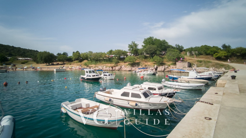 Villa Andrea with pool & whirpool Island Krk Mikrolokacija