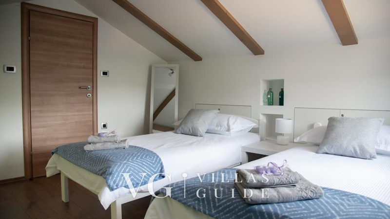 Villa Andrea with pool & whirpool Island Krk Spavaća soba