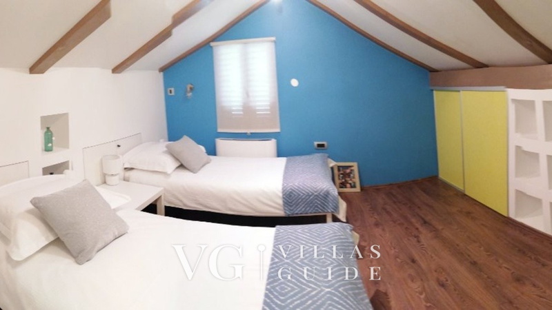 Villa Andrea with pool & whirpool Island Krk Spavaća soba