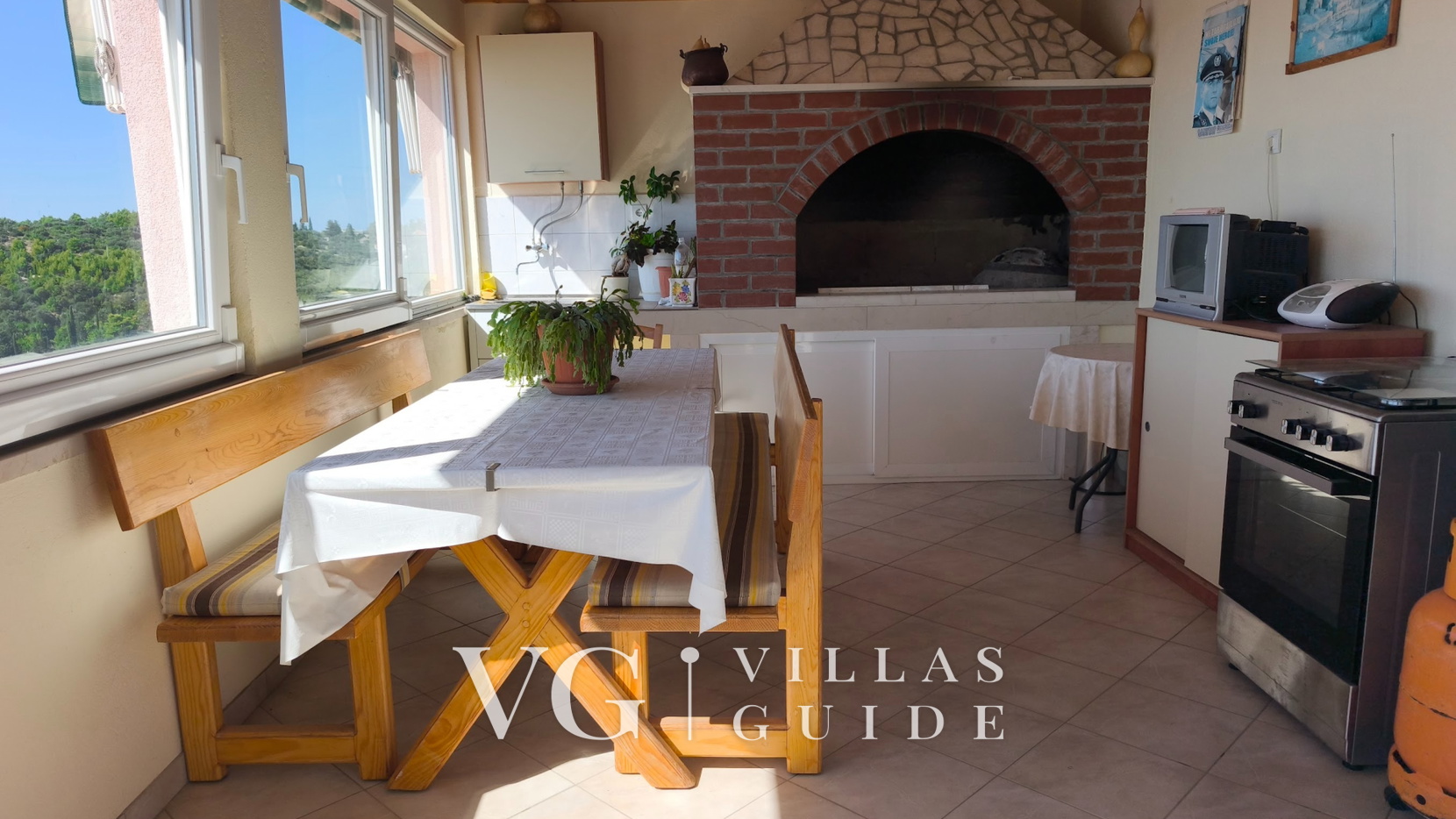 Apartman Helen Orašac Garten und Außenbereich