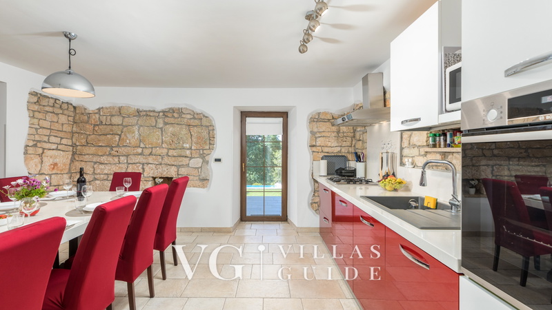 Villa Stara Hiža Küche