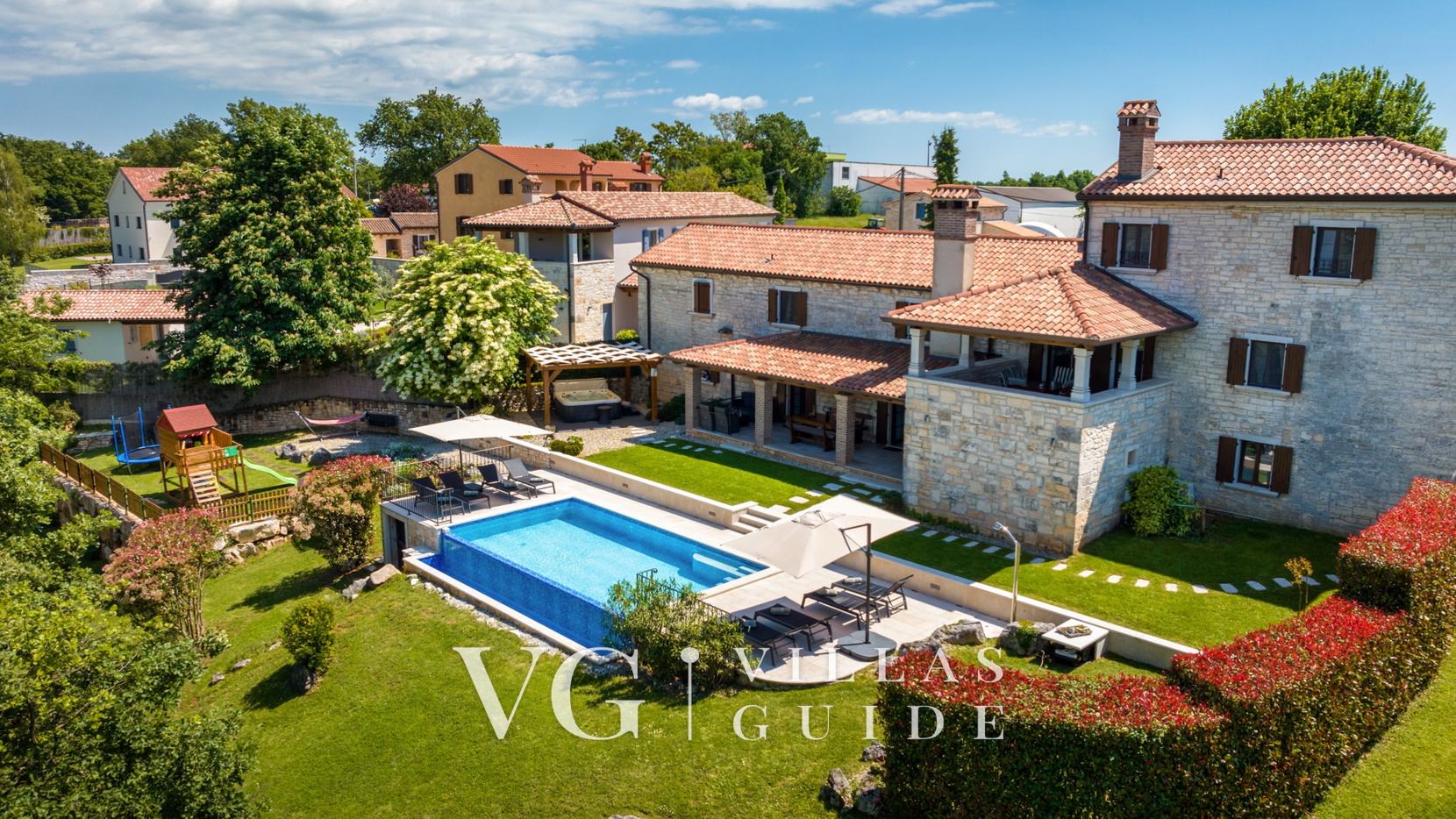 Villa Stara Hiža Garten und Außenbereich