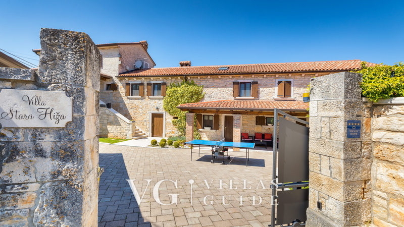 Villa Stara Hiža Garten und Außenbereich