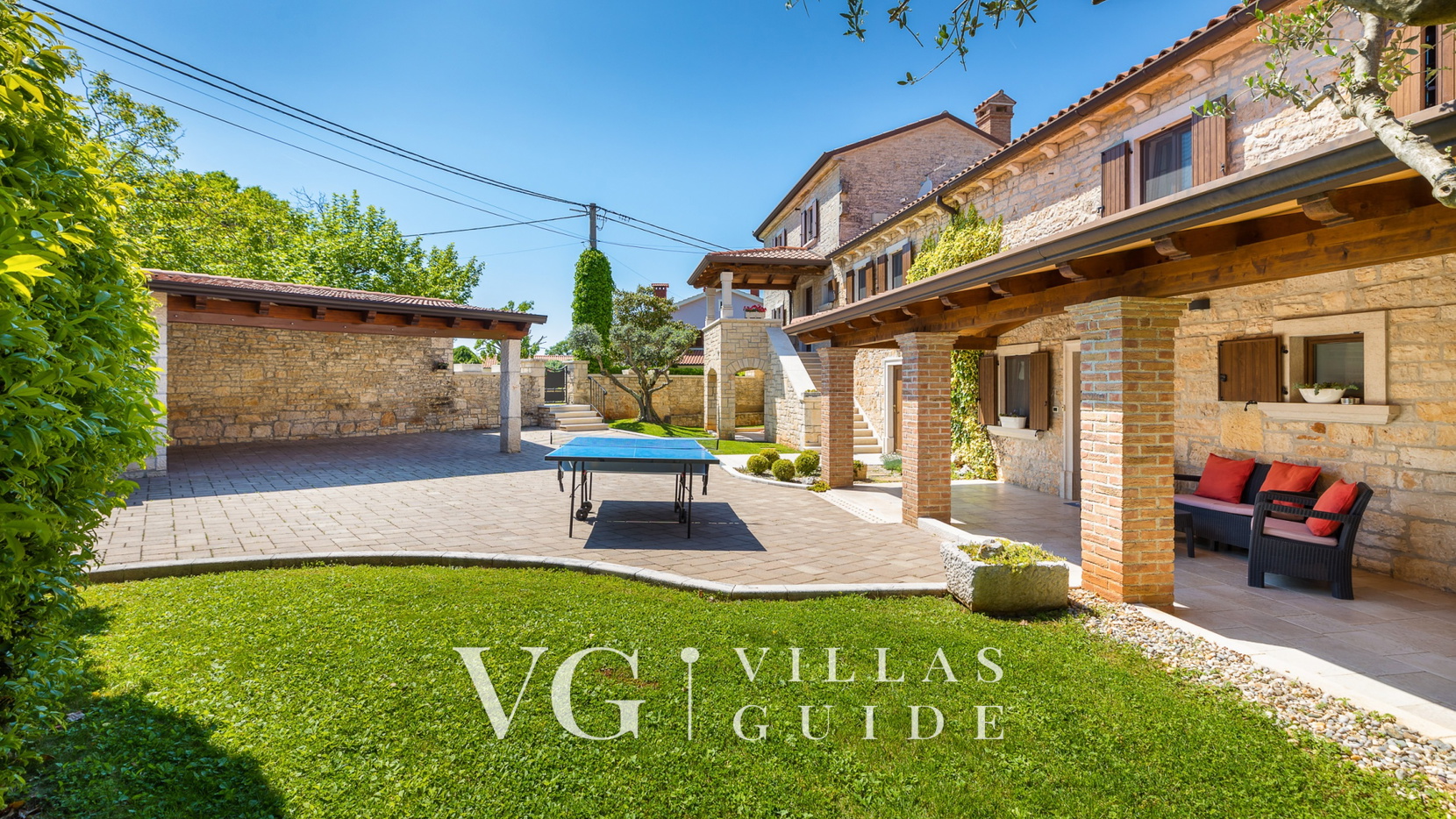 Villa Stara Hiža Garten und Außenbereich