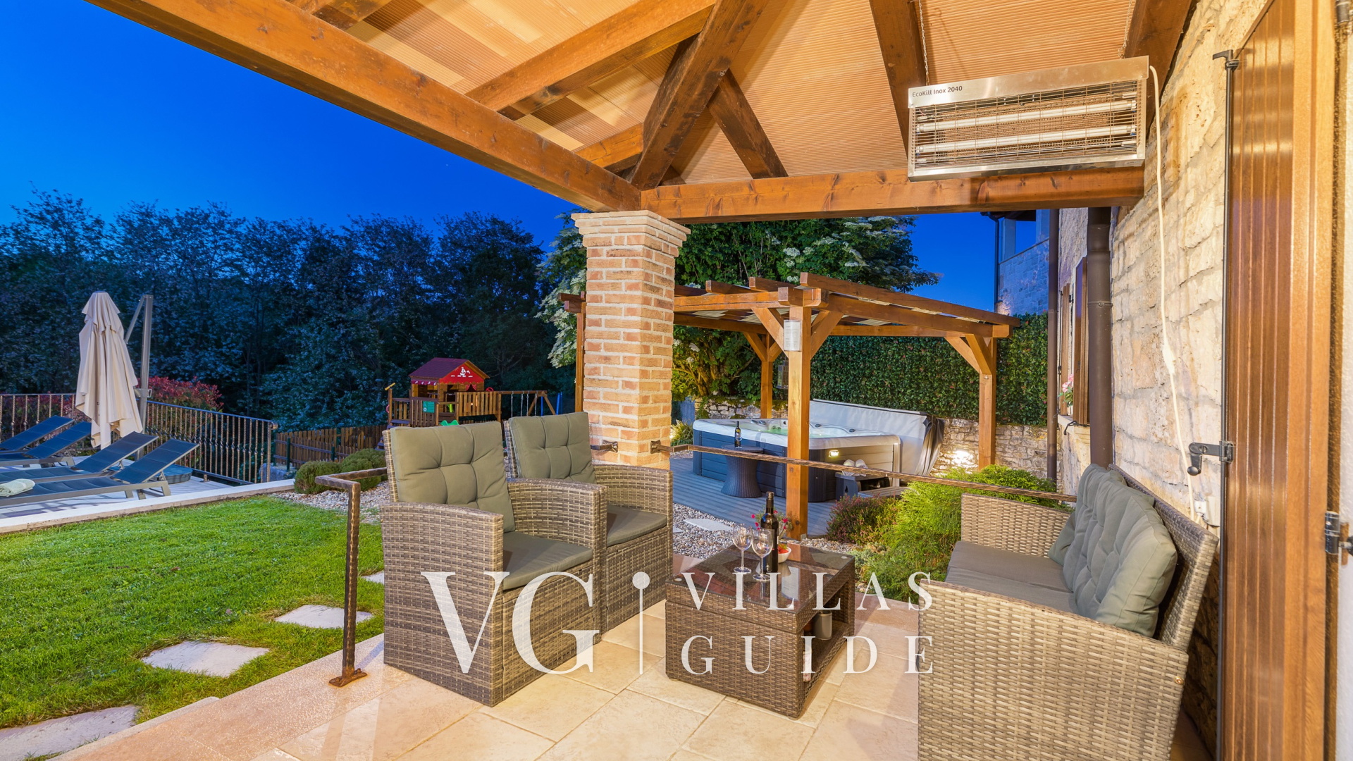 Villa Stara Hiža Garden and property exterior