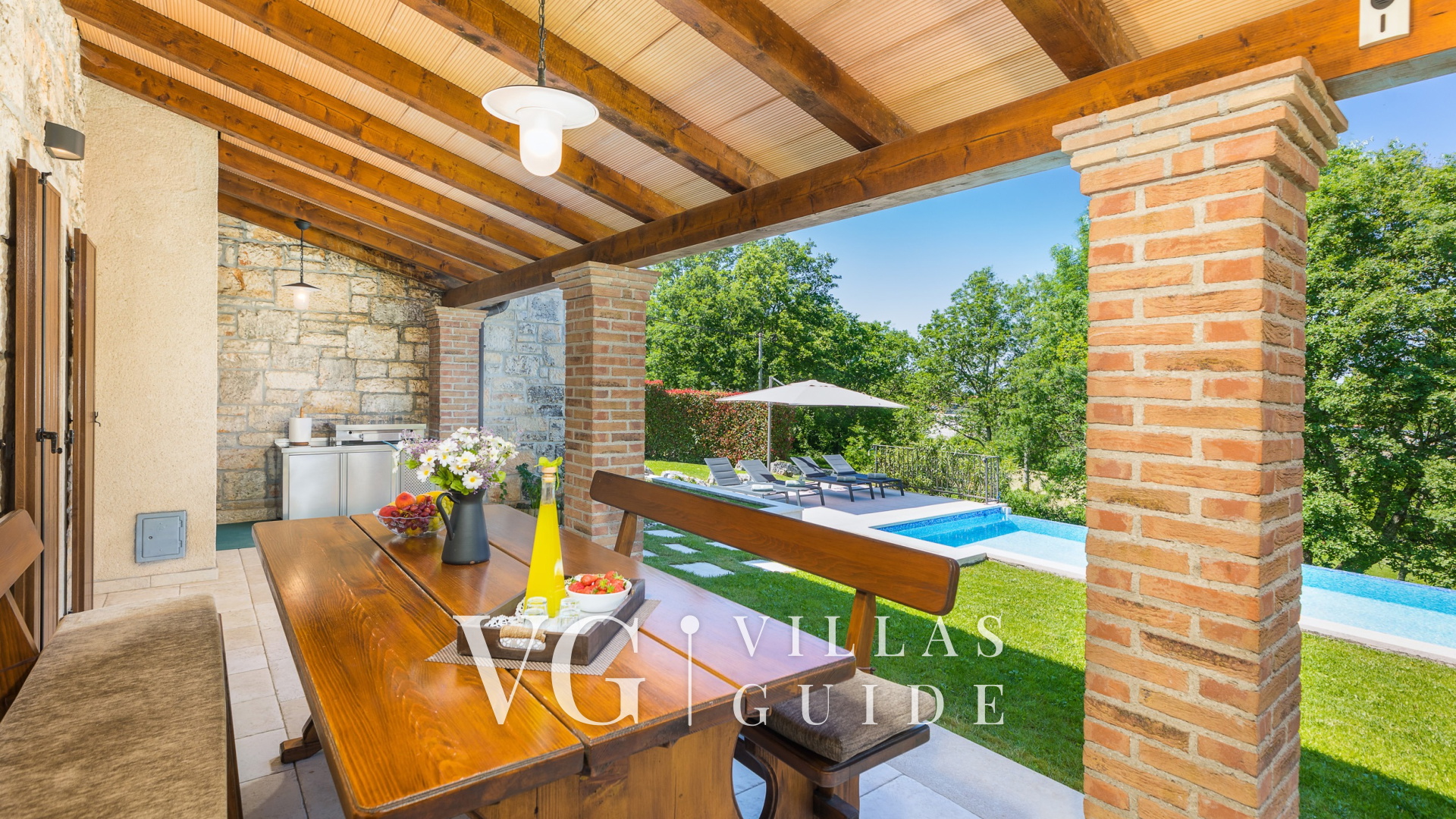 Villa Stara Hiža Garden and property exterior