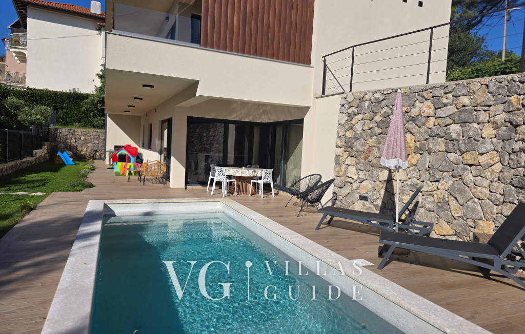 Villa SUNLIFE with indoor&outdoor pool &sauna Opatija Pool