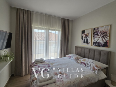 Villa SUNLIFE with indoor&outdoor pool &sauna Opatija Schlafzimmer