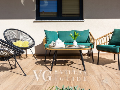 Villa SUNLIFE with indoor&outdoor pool &sauna Opatija Garten und Außenbereich