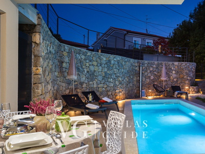 Villa SUNLIFE with indoor&outdoor pool &sauna Opatija Pool