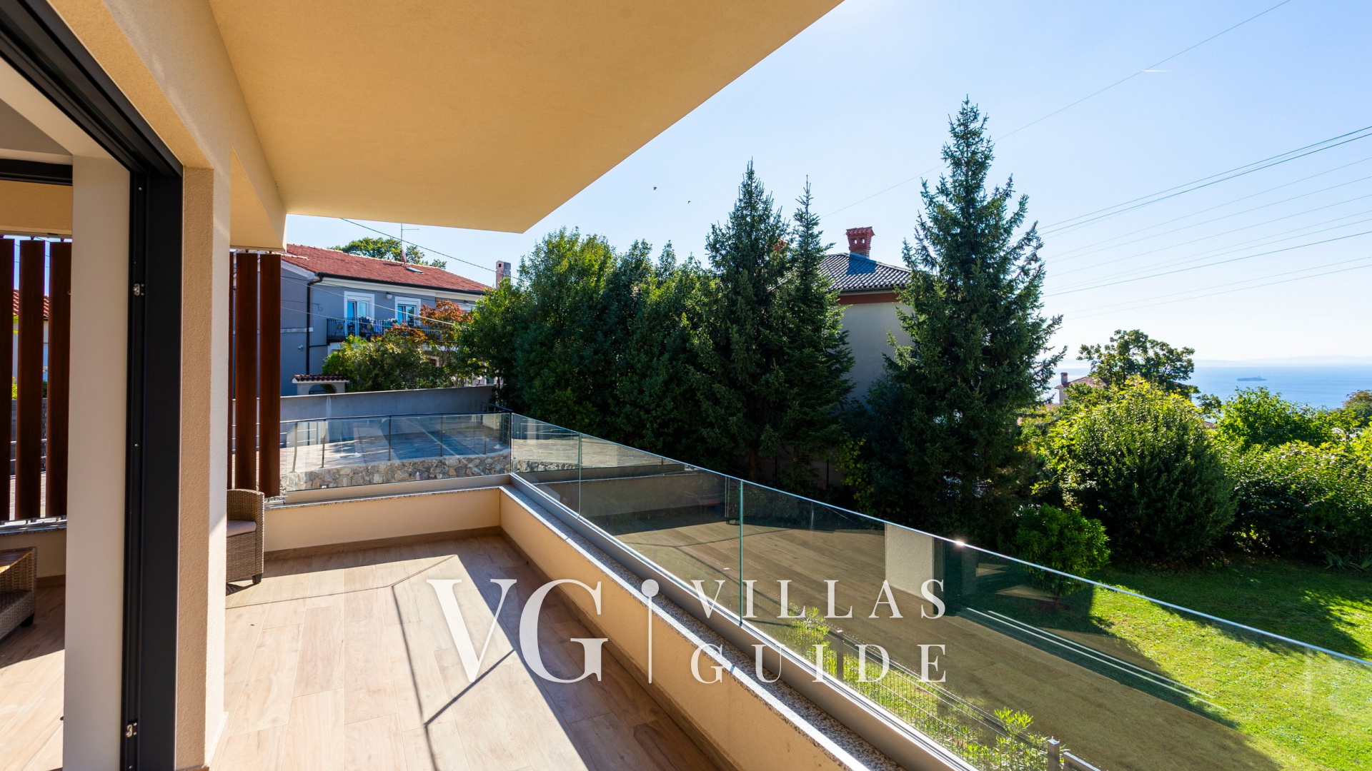 Villa SUNLIFE with indoor&outdoor pool &sauna Opatija Garten und Außenbereich