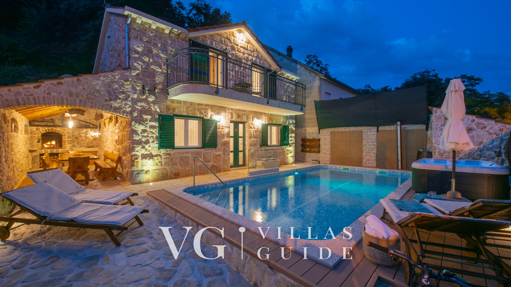 Villa Old House - Makarska-Šumet Garden and property exterior