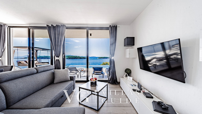 Villa Evia Wohnzimmer