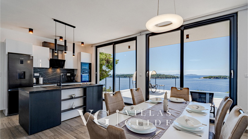 Villa Evia Wohnzimmer