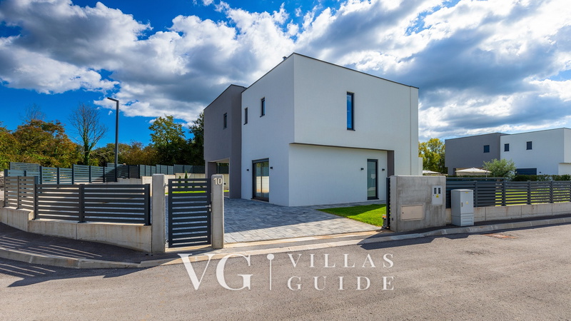 Villa Sever Dvorište i vanjski dio objekta