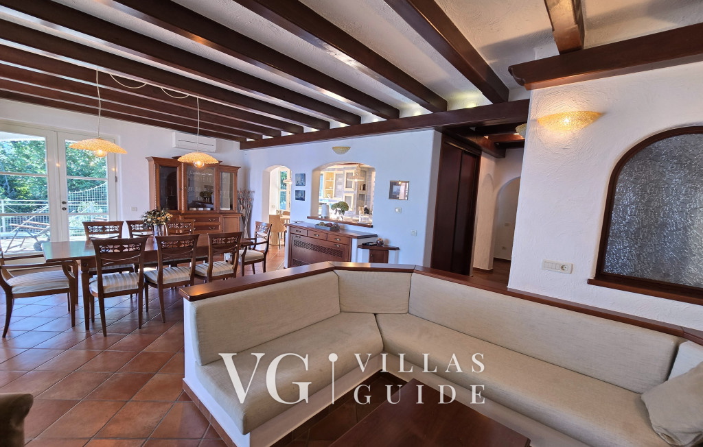 Villa Palazzo del mar with pool Opatija-Mošćenička Draga Wohnzimmer