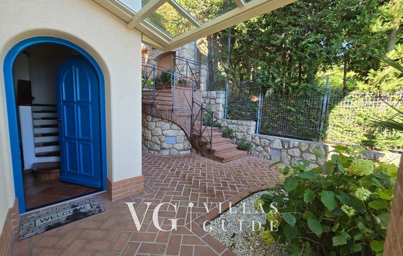 Villa Palazzo del mar with pool Opatija-Mošćenička Draga Garten und Außenbereich