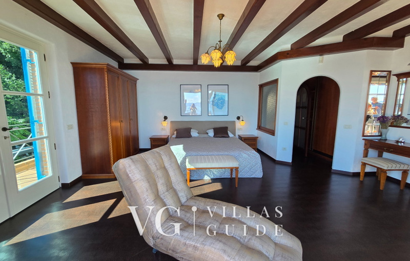 Villa Palazzo del mar with pool Opatija-Mošćenička Draga Schlafzimmer