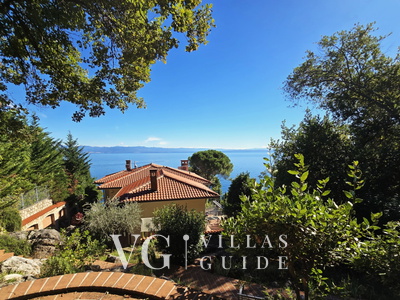 Villa Palazzo del mar with pool Opatija-Mošćenička Draga Garden and property exterior