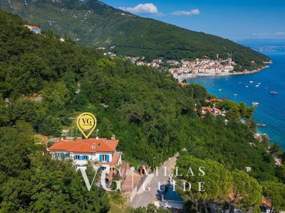 Villa Palazzo del mar with pool Opatija-Mošćenička Draga Garden and property exterior