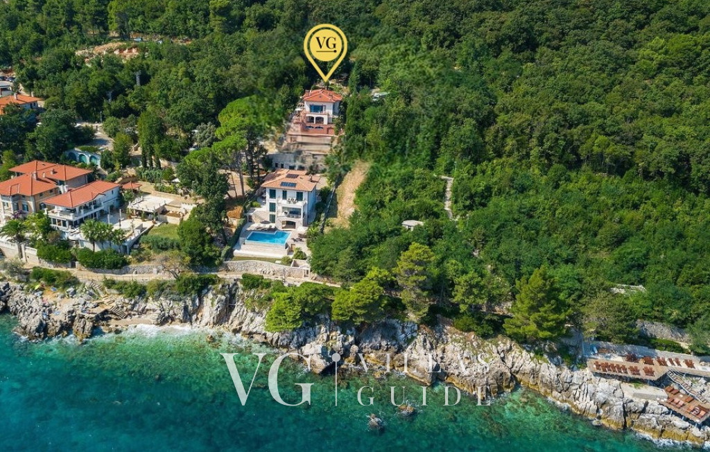 Villa Palazzo del mar with pool Opatija-Mošćenička Draga