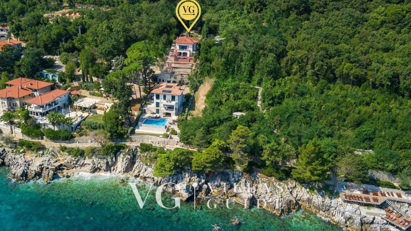 Villa Palazzo del mar with pool Opatija-Mošćenička Draga Giardino e esterni della proprietà