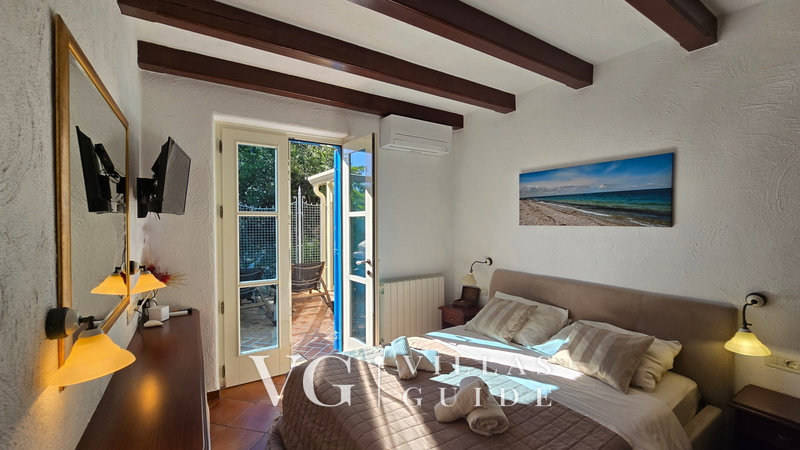 Villa Palazzo del mar with pool Opatija-Mošćenička Draga Camera da letto