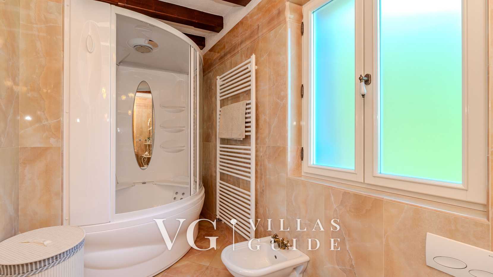 Villa Palazzo del mar with pool Opatija-Mošćenička Draga Badezimmer