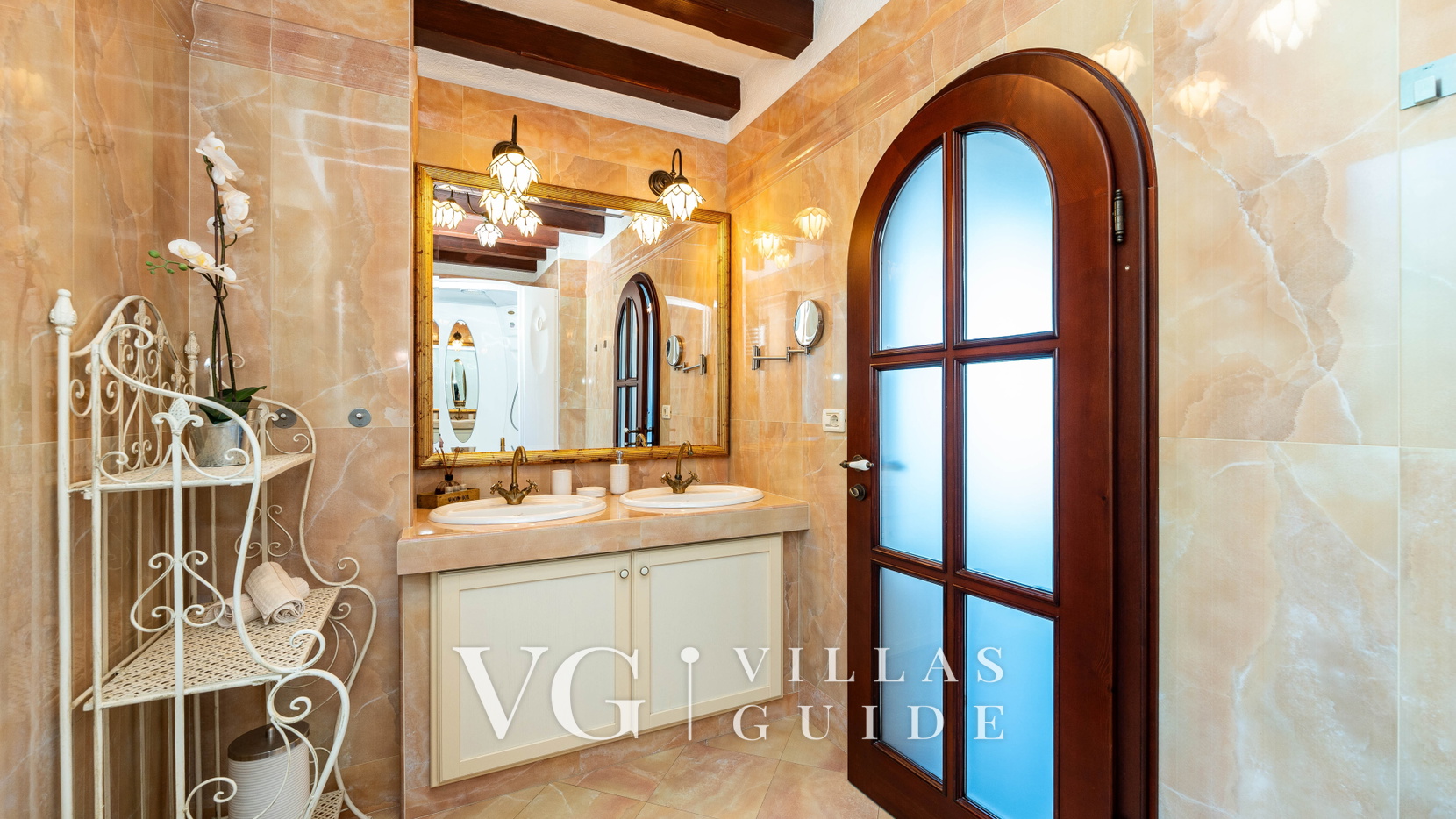 Villa Palazzo del mar with pool Opatija-Mošćenička Draga Badezimmer