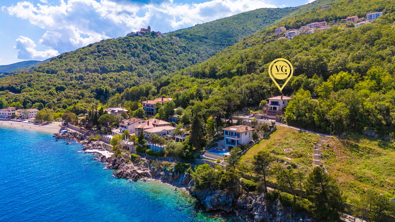 Villa Palazzo del mar with pool Opatija-Mošćenička Draga