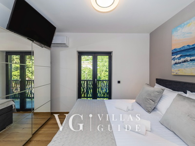 Villa Palazzo Maestral pool&beachfront&whirpool Spavaća soba