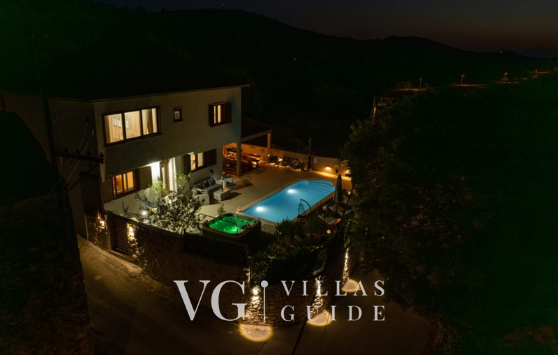 Villa Ivona Ošlje Dvorište i vanjski dio objekta