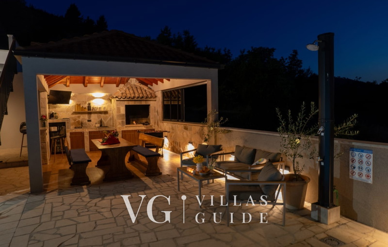 Villa Ivona Ošlje Dvorište i vanjski dio objekta