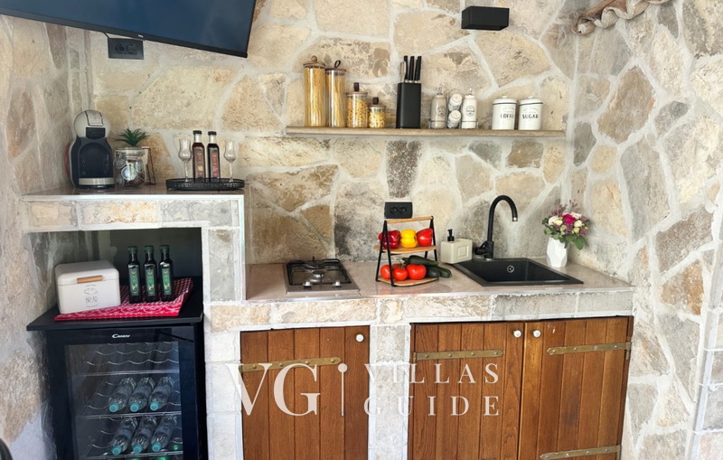 Villa Ivona Ošlje Dvorište i vanjski dio objekta