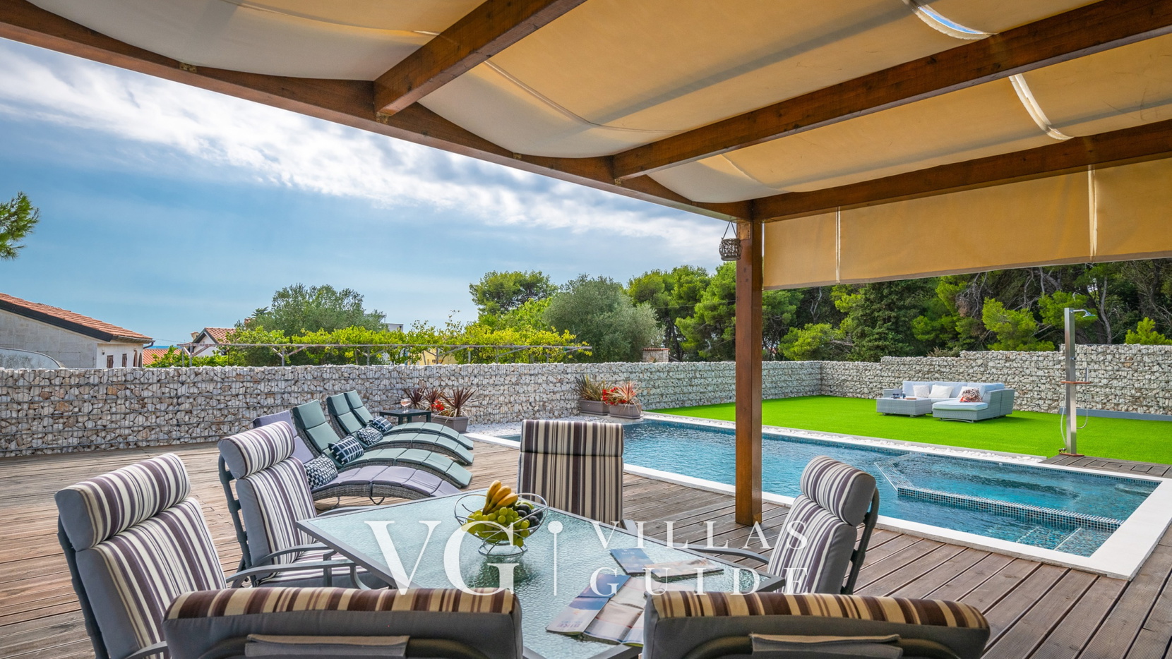 Villa Leana Garten und Außenbereich