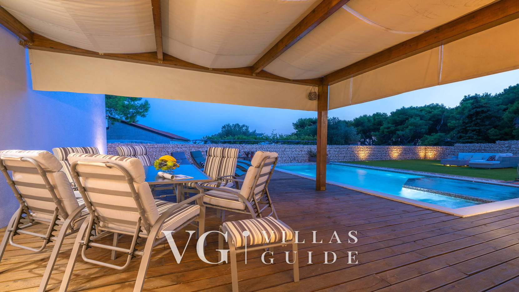 Villa Leana Garten und Außenbereich