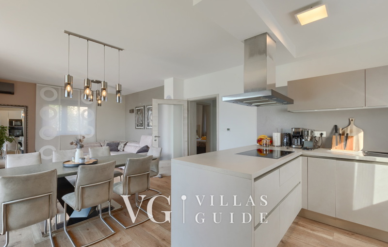 Vila PrivePolai Küche