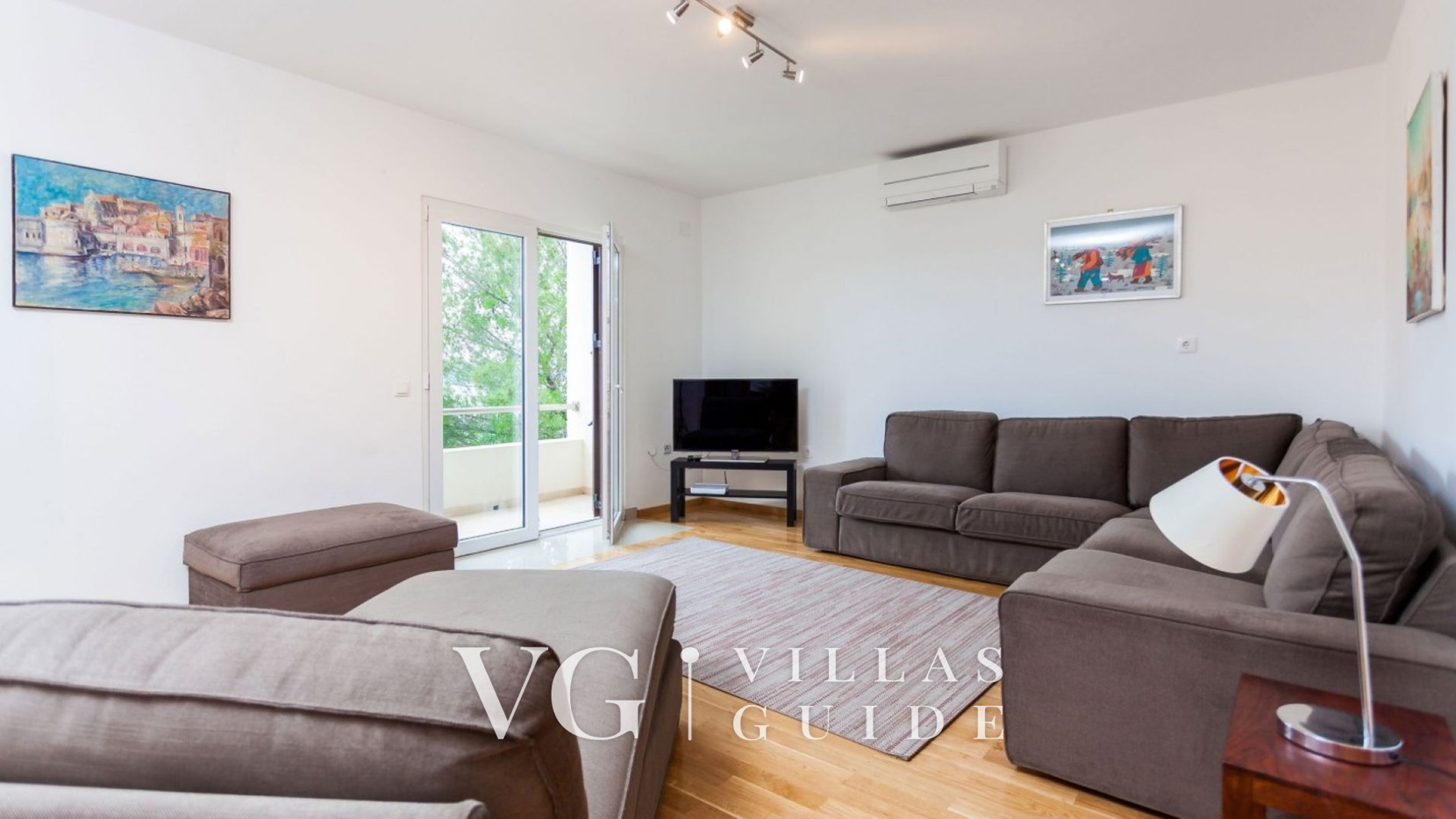 Waterfront Villa Dora Wohnzimmer