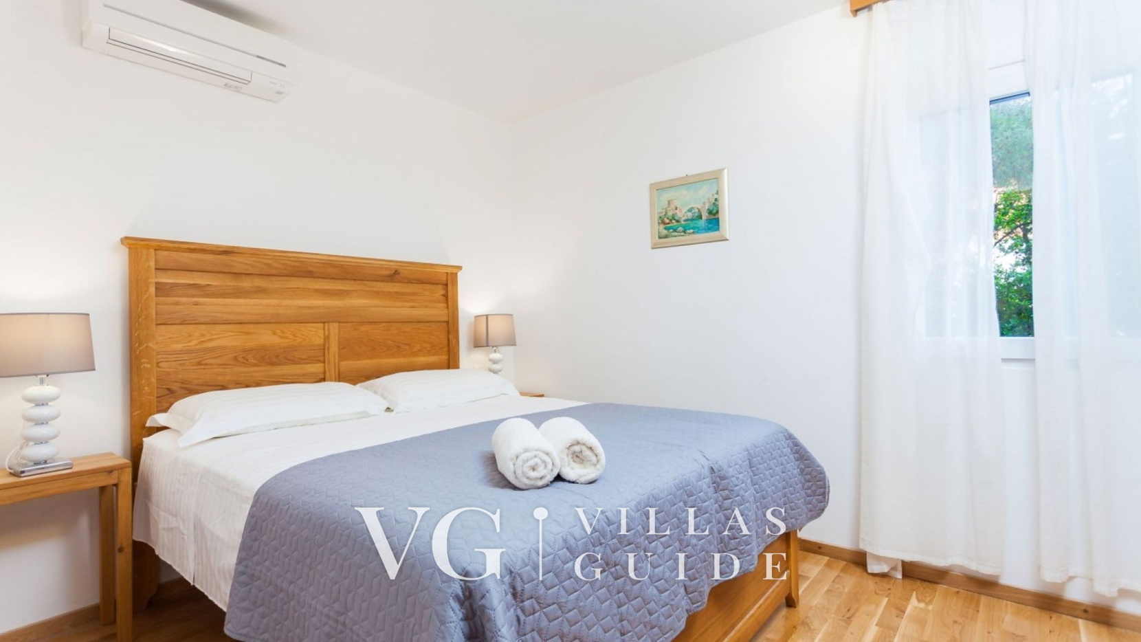 Waterfront Villa Dora Schlafzimmer