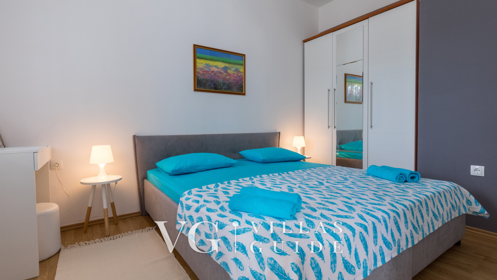 Holiday home Ostojić Schlafzimmer