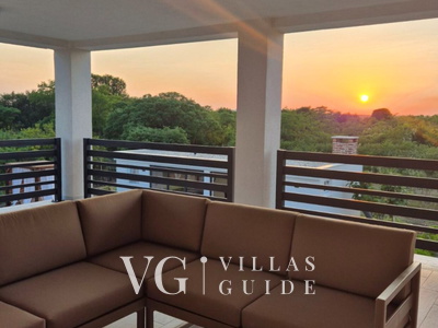 Villa Jani Garden and property exterior