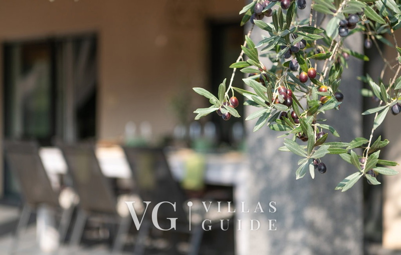 Holiday home Lara in olive garden with jacuzzi Garden and property exterior