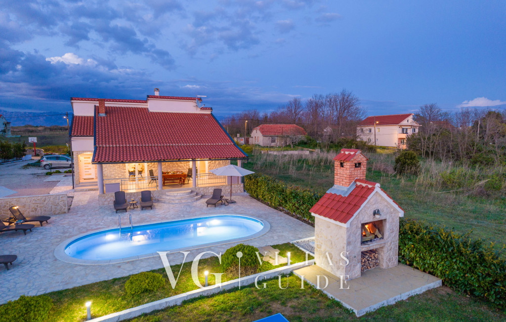 Villa Olive-Privlaka Garden and property exterior